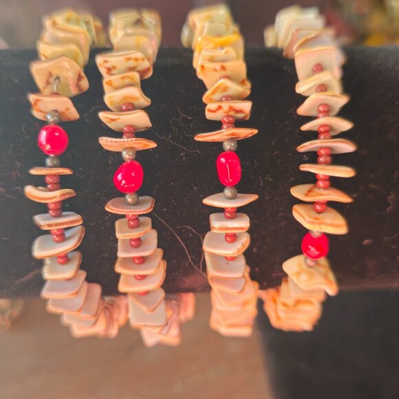 Shell Wrap around Bracelet - Picture 6 of 6